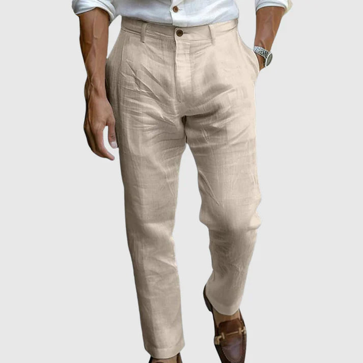 Lorenzo Vitali - Luxe linnen broek