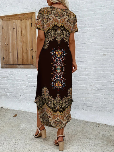 Lena | Elegante Casual Jurk met Losse Pasvorm