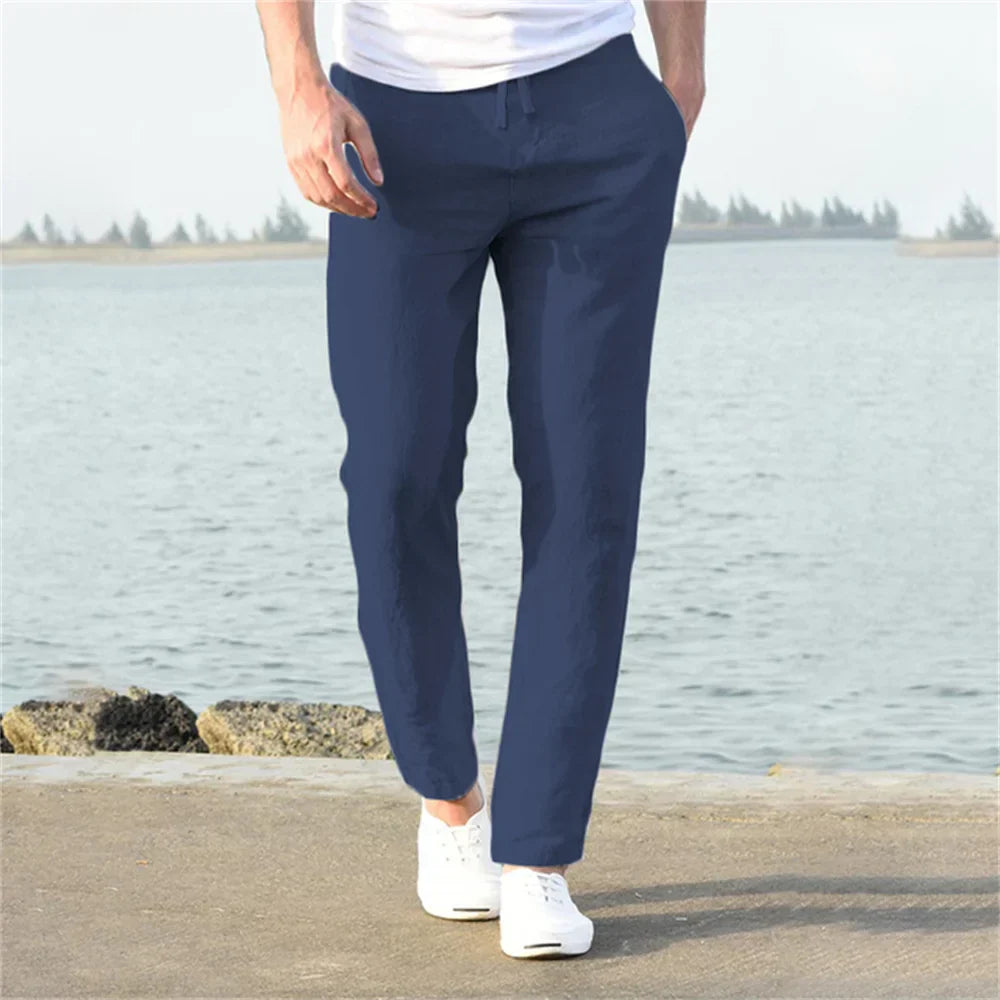 Beeckhoven™ | Katoenen Linnen Broek